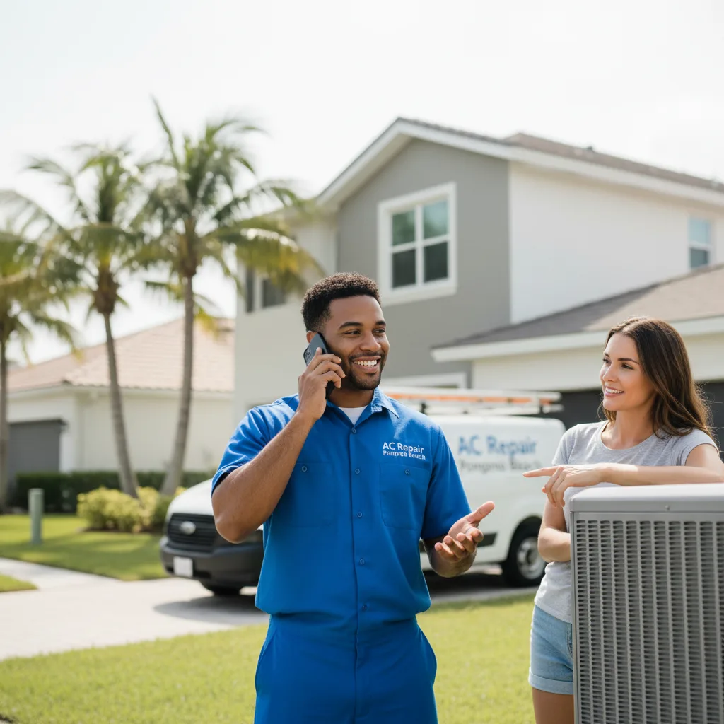 AC Repair Pompano Beach customer support in St. Ann